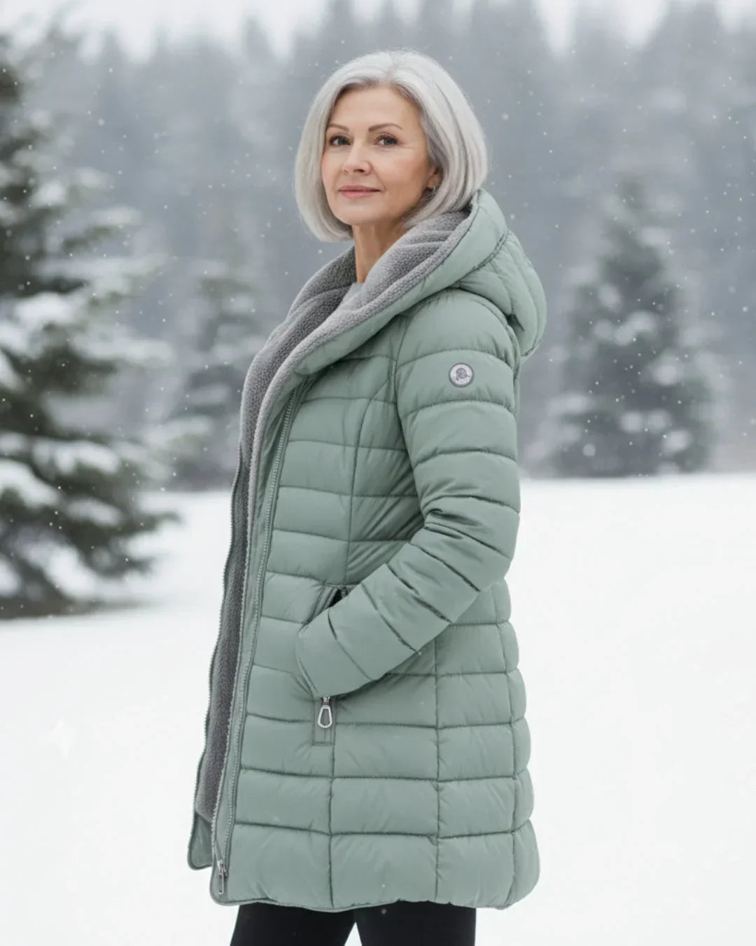 NATALIA | Miękkie skarpety domowe z antypoślizgiem