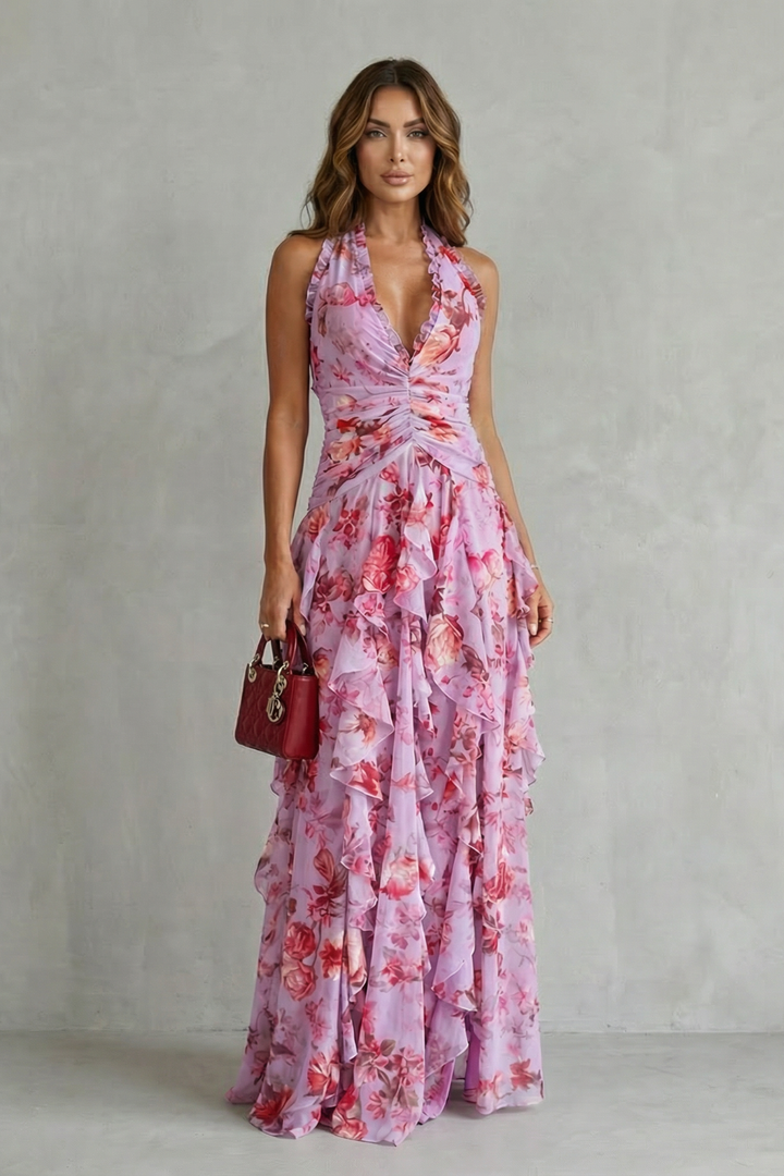 ROMY | Halter Maxi Dress