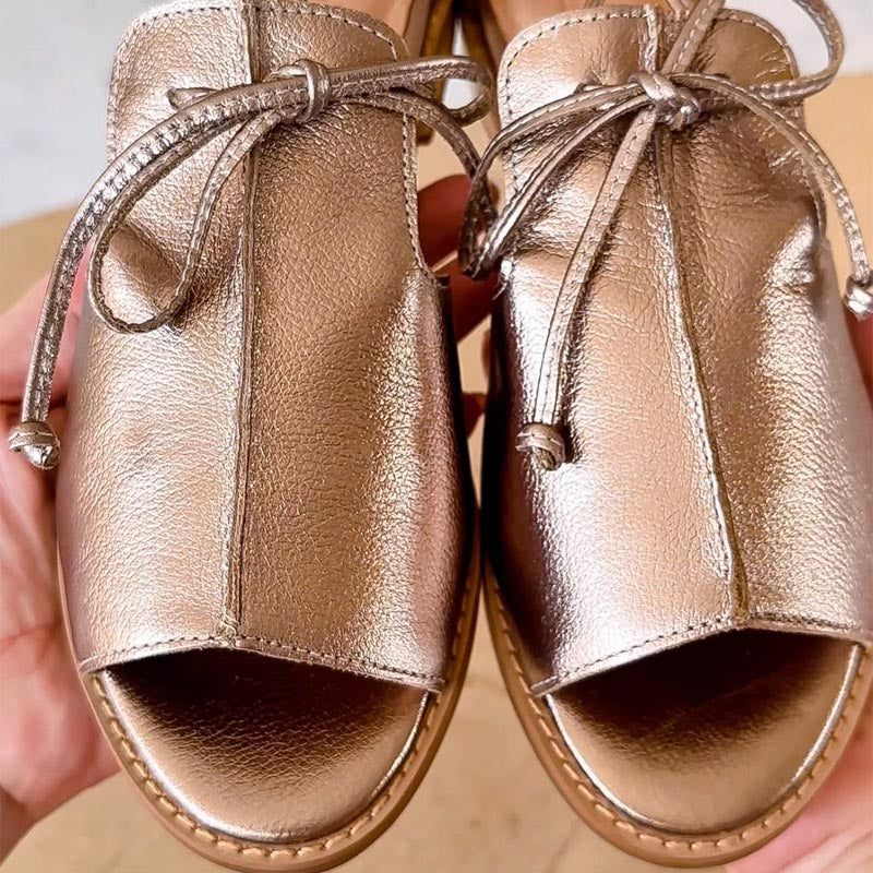 Zofia | LILLIANA – LEATHER SANDALS WITH STRAP