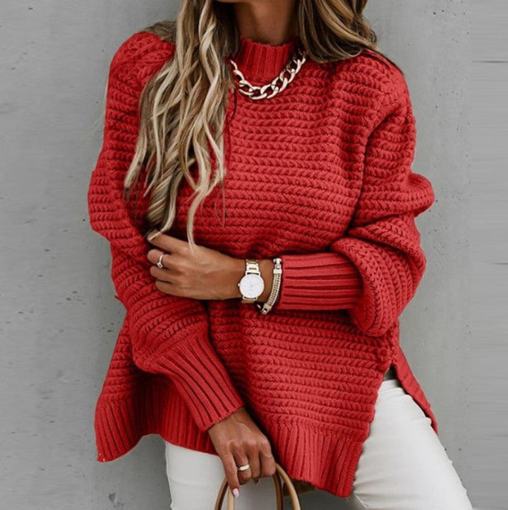 Tessora | Luxe Textured Knit Pullover - Comfort & Elegance