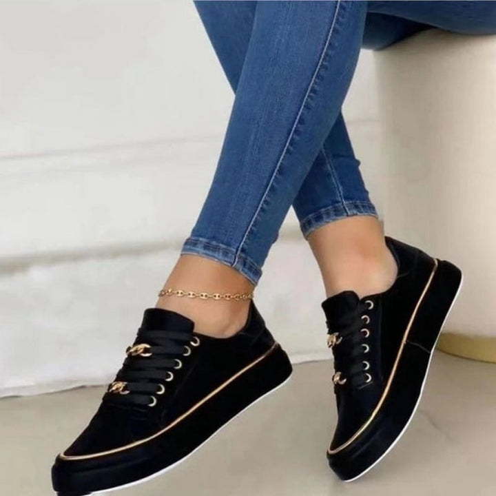 Sandra | Sneakersy na stabilnej platformie